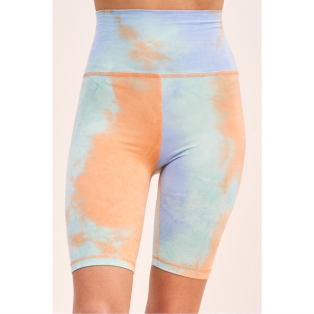 Tie-Dye Biker Shorts